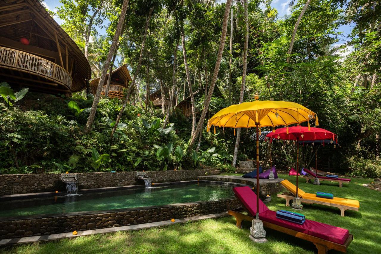 Bamboo Turtles Ecolodge Ubud Exterior foto